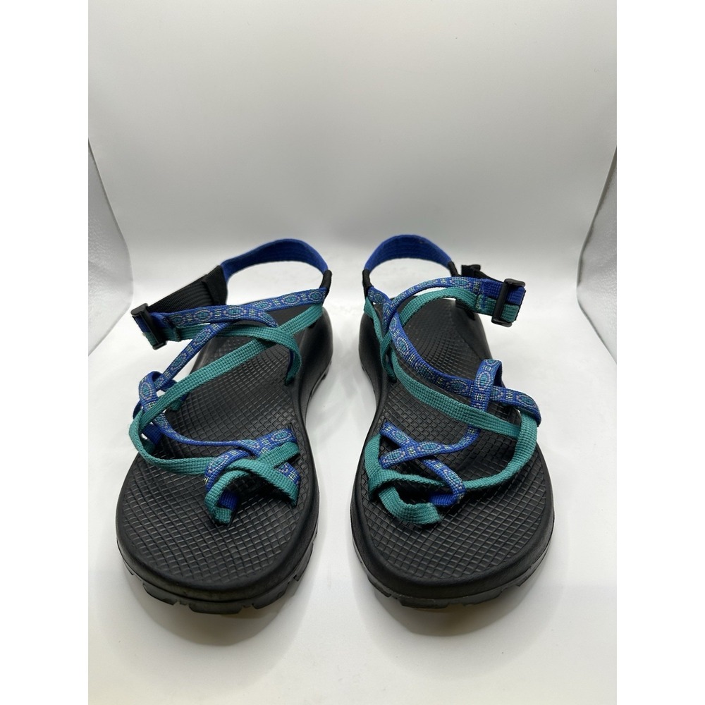 Chaco ZX2 Vibram Yampa Unaweep Sandals Women's Size •W8• Blue/ Green
